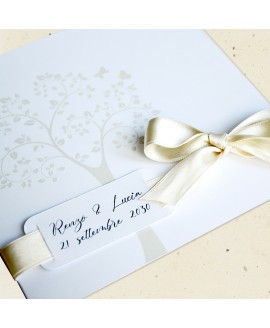 ROMANTIC TREE - Partecipazione Matrimonio