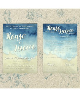 SAPORE DI MARE - Partecipazione Matrimonio SAPORE DI MARE - Partecipazione Matrimonio