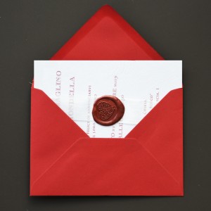 SEALING WAX - Partecipazione Matrimonio