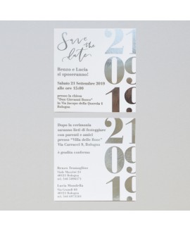 SILVER DATE - Partecipazione Matrimonio