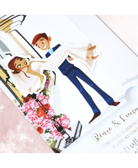 SKY LOVE - Partecipazione Matrimonio