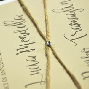 TWINE AND SHINE - Partecipazione Matrimonio