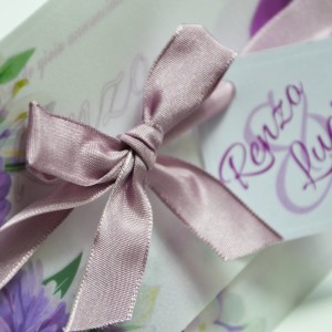 TRANSPARENT FLOWERS - Partecipazione Matrimonio