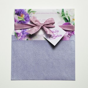 TRANSPARENT FLOWERS - Partecipazione Matrimonio