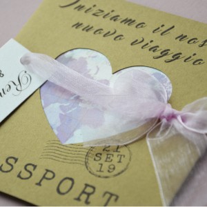 UN VIAGGIO INSIEME  - Partecipazione Matrimonio