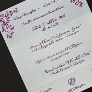 WEDDING RINGS - Partecipazione Matrimonio