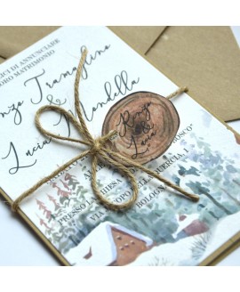 WINTER- Partecipazione Matrimonio