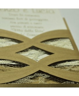 LACE WAVE - Partecipazione Matrimonio LACE WAVE - Partecipazione Matrimonio