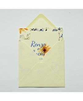 ORANGE PLANTS - Partecipazione Matrimonio