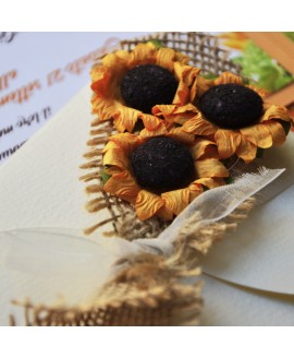 SUNFLOWER WAY - Partecipazione Matrimonio